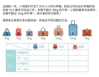 你还在帮小孩打包行李吗?