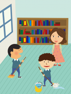 「家里扫干净了，孩子的心呢？」